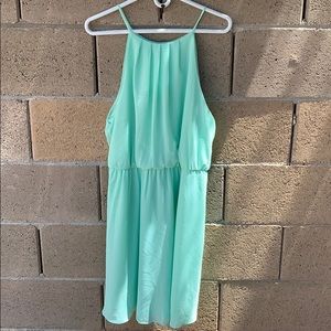 Lush Mint Green Summer Dress
